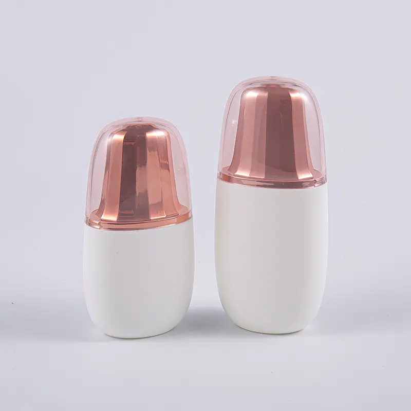 Frasco protetor solar Eco-Friendly 30ml e 50ml Premium PE EVOH com proteção UV para viagens e uso diário