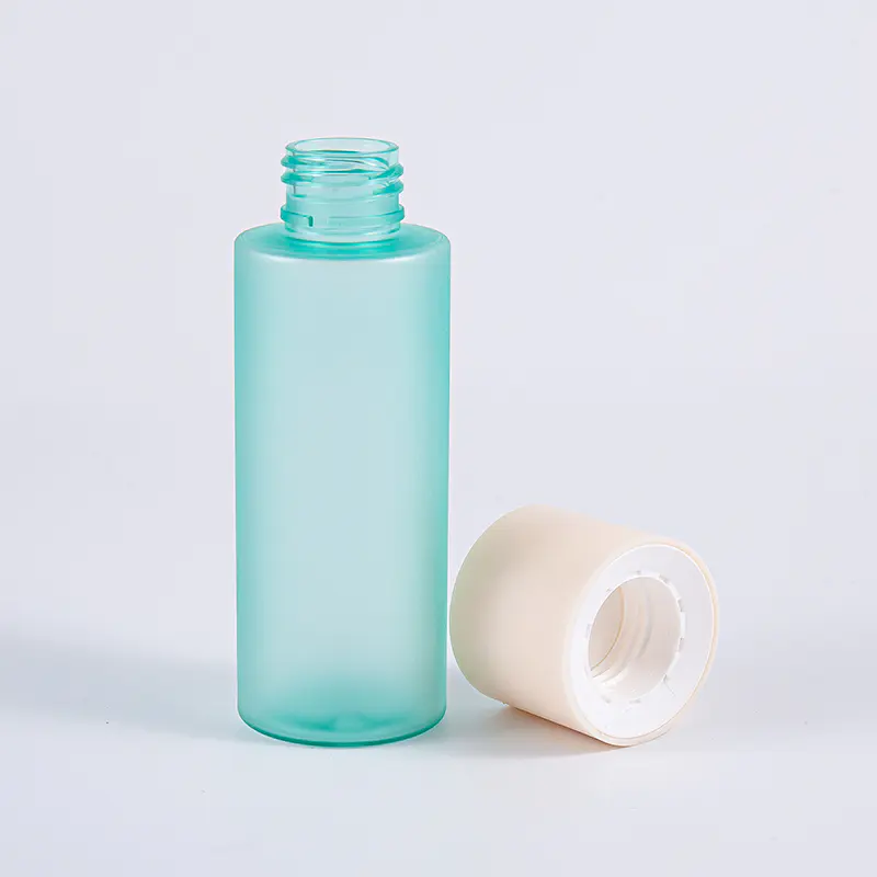 Garrafa plástica do ANIMAL DE ESTIMAÇÃO do alimento e do uso farmacêutico 100ml com tampão de parafuso