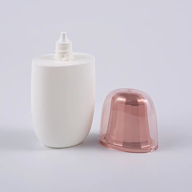 Frasco protetor solar Eco-Friendly 30ml e 50ml Premium PE EVOH com proteção UV para viagens e uso diário