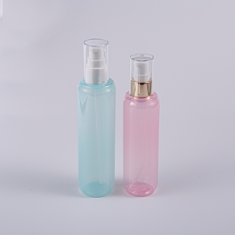 Frasco de loção de parede espessa PETG de 160ml com cabeça de pulverização
