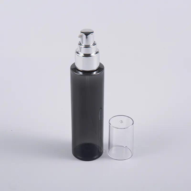 Recipiente portátil projetado frasco de toner de limpeza redondo de 120ml