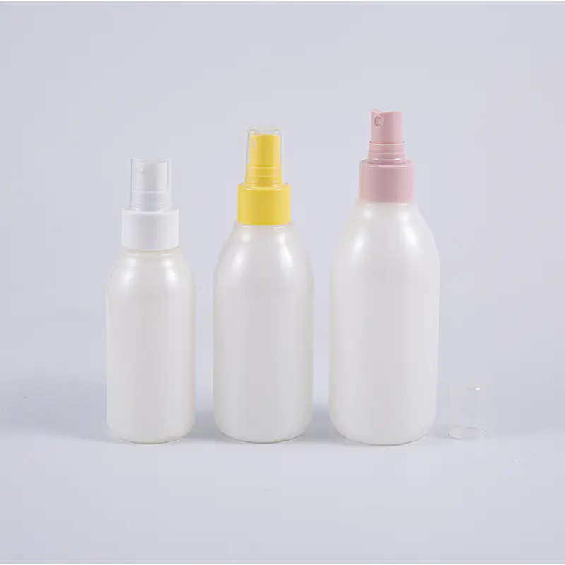 100ml 160ml 200ml Frasco mal ventilado fosco translúcido multicamadas com dispensador de bomba