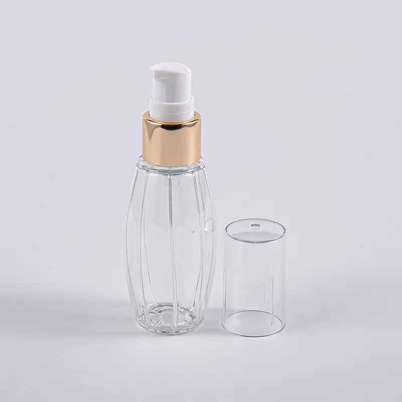 Viajar use garrafa em formato de bola PETG de 50ml com bomba Viajar use garrafa em formato de bola PETG de 50ml com bomba