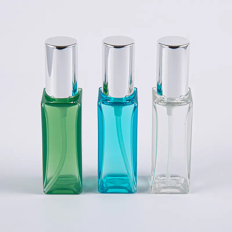 Garrafa quadrada de viagem da loção dos hidratantes faciais 30ml PETG do uso do uso 