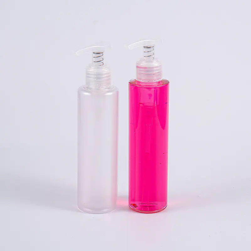 Frascos de toner facial de cor Frost de 150ml
