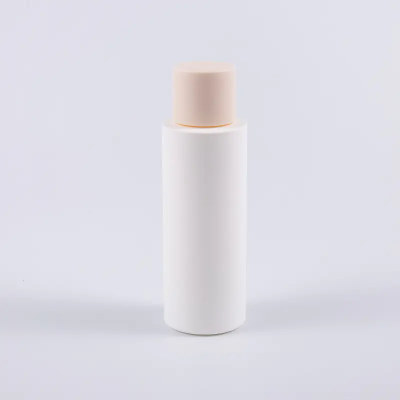 Recipiente cosmético premium para loções corporais e produtos para a pele 100ml Frasco de loção amaciante PE