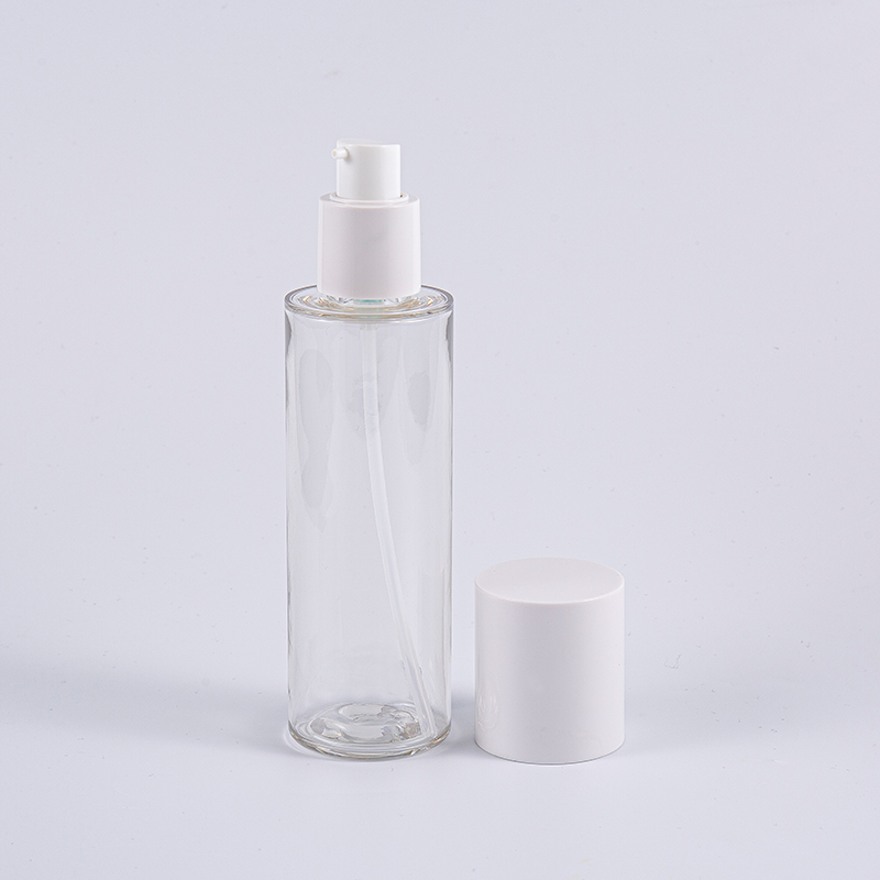 Garrafa redonda da bomba da loção de Petg da forma dos cuidados pessoais 130ml 170ml 200ml Garrafa redonda da bomba da loção de Petg da forma dos cuidados pessoais 130ml 170ml 200ml