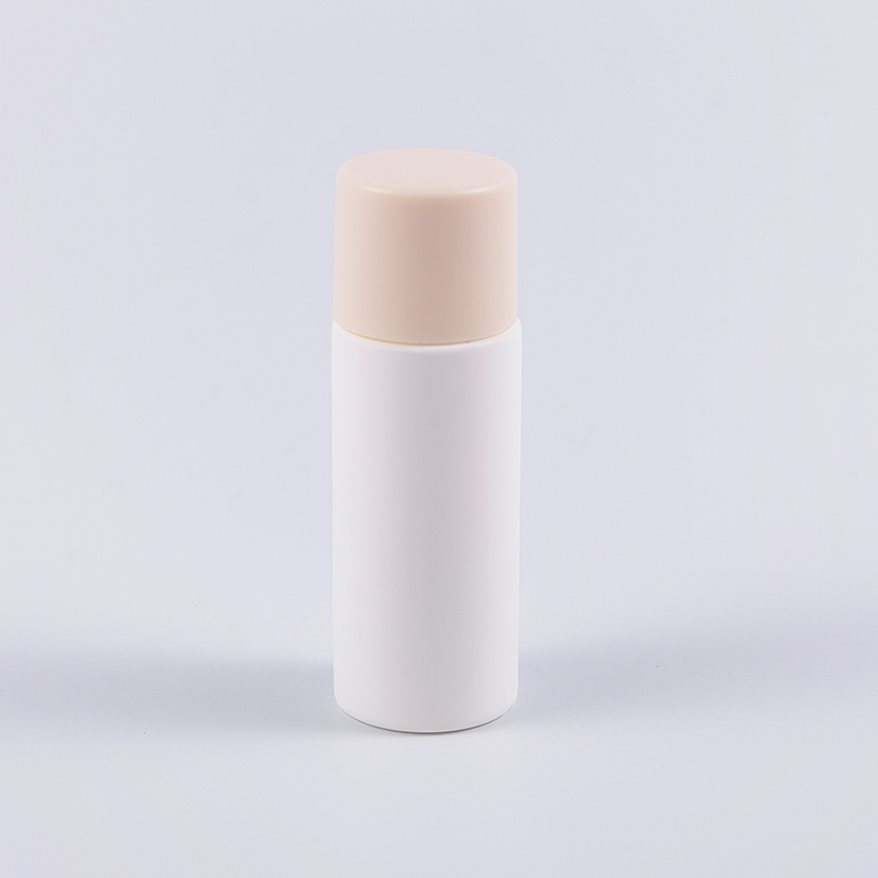 Frasco de loção amaciante PE de 10ml com tampa articulada Recipiente cosmético compacto de tamanho de viagem para cuidados com a pele e toner