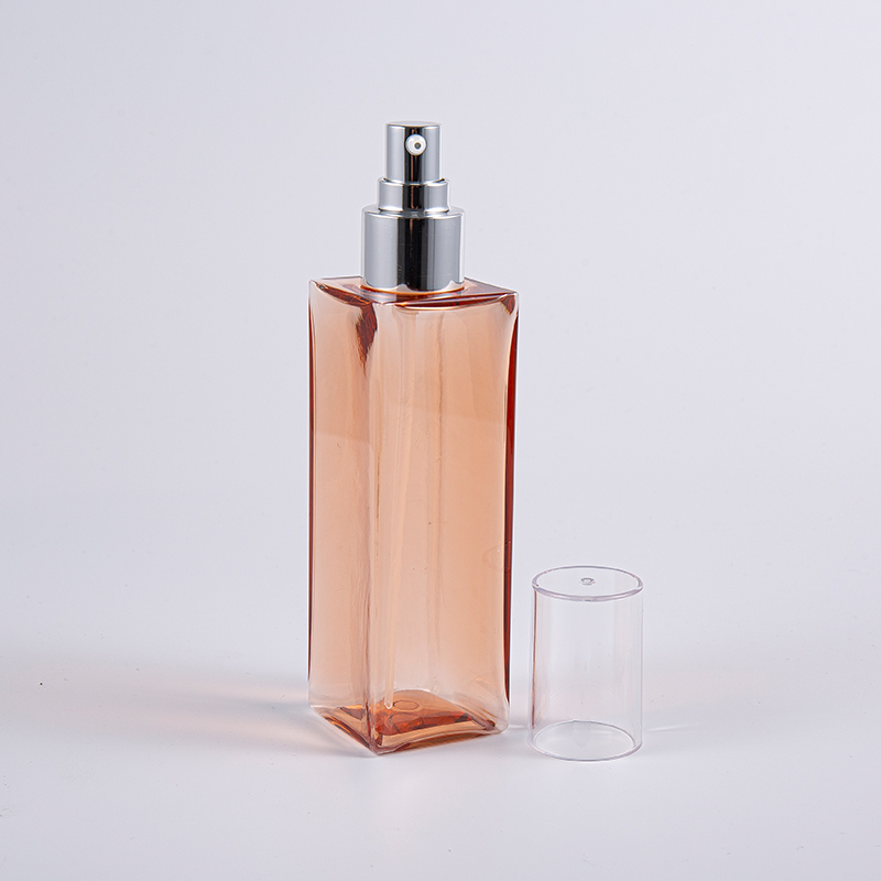 Garrafa quadrada da loção dos hidratantes faciais 15ml 30ml 100ml 150ml PETG