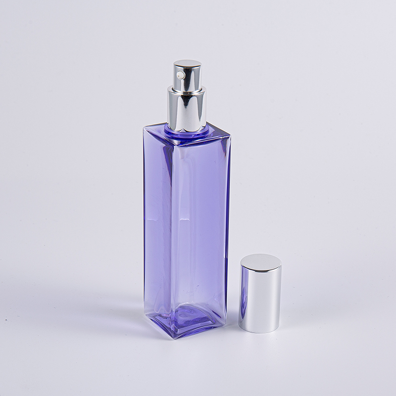 Garrafa quadrada da loção dos hidratantes faciais 15ml 30ml 100ml 150ml PETG