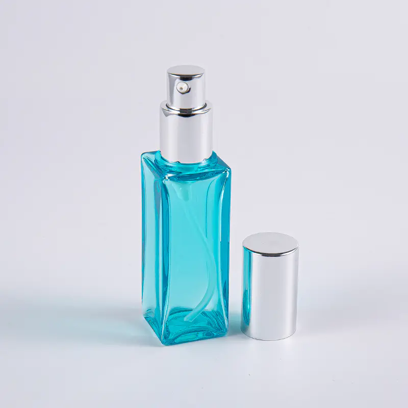 Garrafa quadrada da loção dos hidratantes faciais 15ml 30ml 100ml 150ml PETG