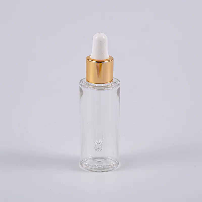 Garrafa de loção PETG fina para uso em viagem 10ml 20ml 30ml 50ml com bomba
