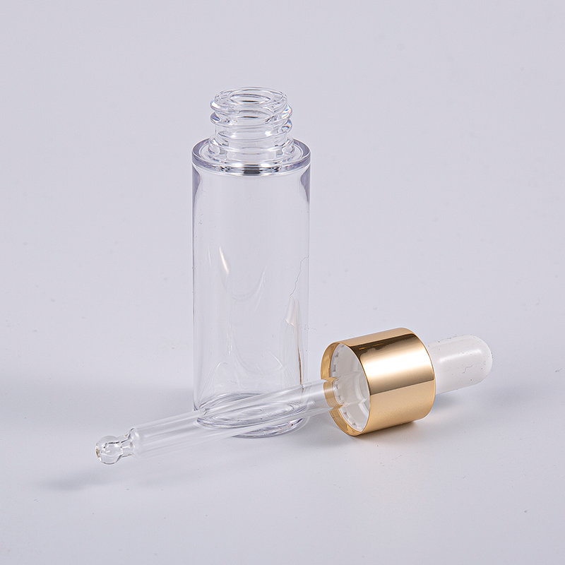 Garrafa de loção PETG fina para uso em viagem 10ml 20ml 30ml 50ml com bomba