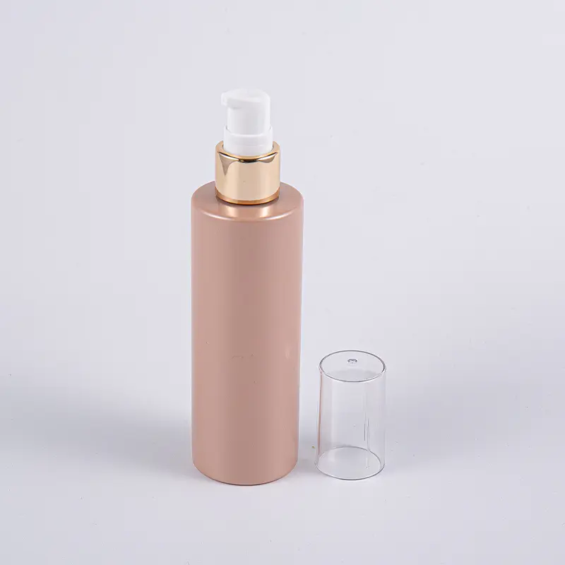 Os cosméticos usam garrafa plástica PET 120ml com bomba pulverizadora