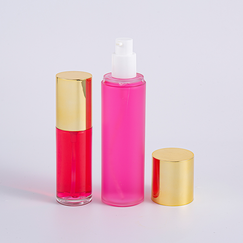 Frasco de loção de parede espessa PETG 30ml 100ml com cabeça de bomba