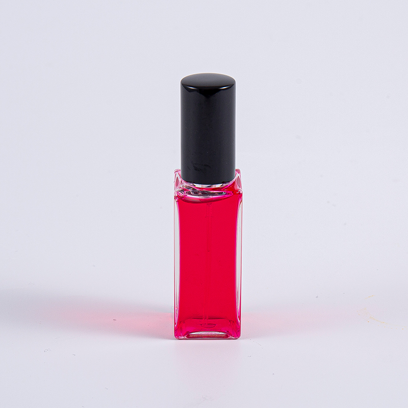 Garrafa de presente de amostra quadrada PETG testador 10ml