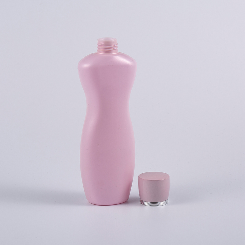 Garrafa ergonômica cor-de-rosa da lavagem do banho da loção corporal do PE da forma 200ml da cor roxa Garrafa ergonômica cor-de-rosa da lavagem do banho da loção corporal do PE da forma 200ml da cor roxa
